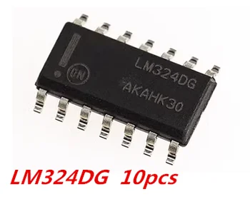 10vnt Nauji LM324 LM324DG LM324DR2G Quad Op Amp Chip SOP14