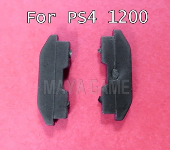 150sets=300pcs PlayStation 4 Silicio Padėklas Mygtuką Guminės kojelės Padengti Valdytojas Priimančiosios Guma Padengti Mygtukai Sony PS4 1200