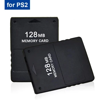 2022 Juoda 256MB 128 MB Atminties Kortelė Žaidimas Išsaugoti Užsklanda Duomenų Stick Modulis Sony PS2 PS Playstation 2 su dėžute pakuotėje