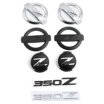 3D Metalo Automobilių Z Logotipu, Šoniniai Lipdukai Logotipas Ženklelis Lipdukas Galiniai Kamieno Lipdukai Nissan 350Z 370Z Fairlady Z Z3 Z34 Auto Priedai