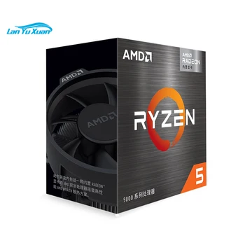 AMD Ryzen 5 5600G Procesorius 3.9 GHz 6 Branduolių 16 Temas su Radeon Grafikos Parama AM4 Lizdas Žaidimų Plokštė