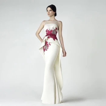 Aukštos Kokybės Smėlio Oficialų Undinė Vakarinę Suknelę 2023 Vien Kaklo Iliuzija Atgal Unikalus Prom Dresses Prašmatnus Dizainas Ilgos Suknelės, Šaliai