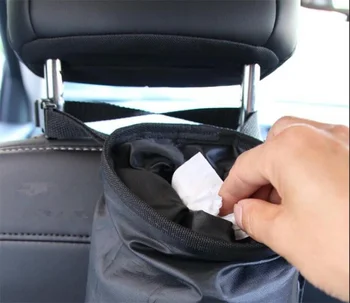 Automobilio Salono nešiojamų šiukšlių šiukšlių maišą Sėdynės atlošo laikymo dėžutė Pažvelgti Odyssey Paso Pilotas Preliudas Wagovan
