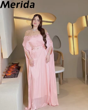 Crystal Dubajus Blizgus Prom Dresses Su Plunksnomis Diržas Laisvas Grindų Ilgis Prabangių Vakarinių Suknelių Iki 2023 M. Naujo Dizaino Oficialus Šalies Suknelė