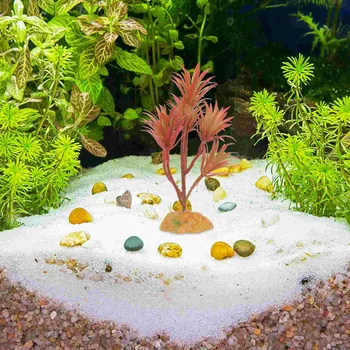 Dekoro Akvariumas Žolės Žuvų Bakas Tiekimo Laipiojimo Pet Tropinių Augalų Dekoratyvinis Ornamentas Plastiko Betta