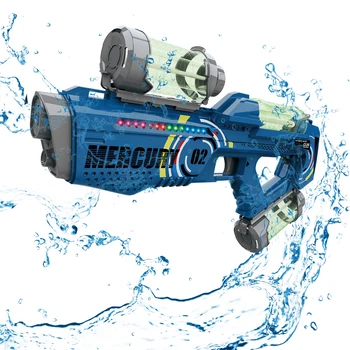 Elektros Squirting Blaster Automatinė Vandens Pistoletas Žaislai Berniukams, Mergaitėms Gimtadienio Dovanos Vaikams Paleidimo Vaikų Pistoletais Lauko Žaidimas
