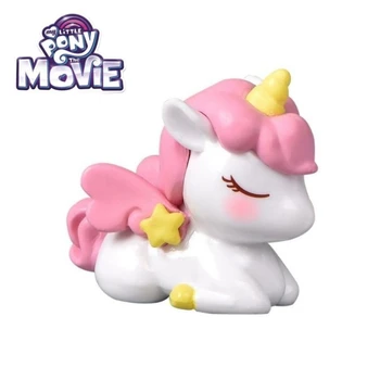 Hasbro My Little Pony Naujas Mano Mažai Pony Žvaigždė, Vienaragis Modelis Micro Kraštovaizdžio Darbastalio Apdaila Kambario Dekoracija Gimtadienio Dovana