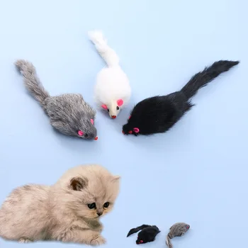 Juokinga Pelės Pliušiniai Žaislai Kačių Žaislai Naminių Kačių Žaislai, Minkšti Pelės Žaislai su Uodega Katė Interaktyvūs Žaislai Katė Prekes
