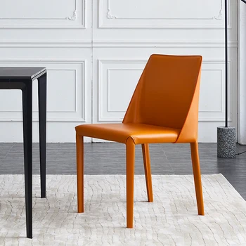 Kambarį Prabanga Valgomojo Kėdės Dizainas Priėmimo Modernus Minimalistinio Valgomojo Kėdė Creative Creative Sillas Namų apyvokos Daiktai WZ50DC