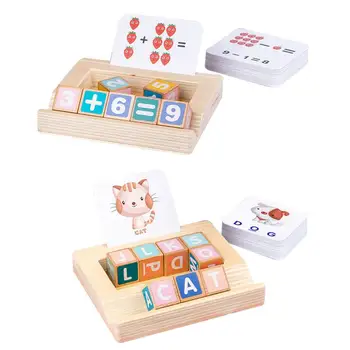 Laiškas Atitikimo Aritmetinis Mokymosi Žaidimas Montessori Ankstyvasis Ugdymas Švietimo Dovana Žaislai Vaikams Berniukų, Mergaičių Gimtadienio Dovanos