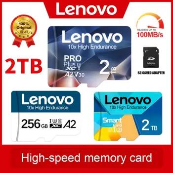 Lenovo U3 Micro SD TF Kortelės V30 Atminties Kortele 128 GB 256 GB 512 GB Didelės Spartos SD Kortelių Cartao Memoria De Nintendo Jungiklis Garų Kabinoje