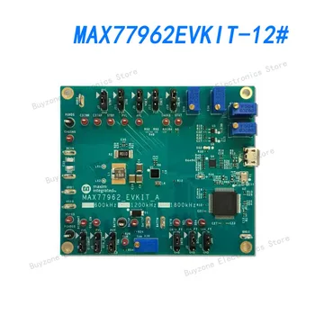 MAX77962EVKIT-12# Vertinimo taryba, MAX77962EWJ06+, energijos vartojimo valdymo baterija, USB C buck-boost mokestis
