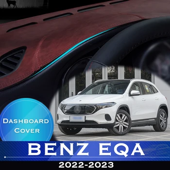 Mercedes Benz EQA 2022-2023 Automobilio prietaisų Skydelyje Išvengti Šviesos Padas Priemonė Platforma Stalas Padengti Odos Anti-Slip Brūkšnys Kilimėlis