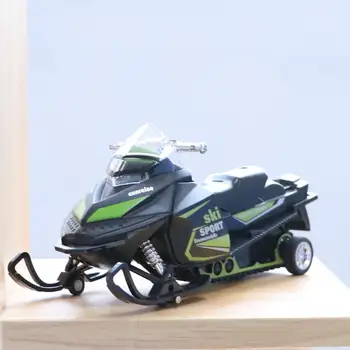 Mirti - Sniego Motociklo Pullback Automobilių žaislas, skirtas Kolekcijas