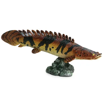 Modeliavimo Jūrų Gyvūnų Modelio Kietojo Aligatorius Ungurys Golden Dragon Žuvis Aptiko Dinozaurų Žuvys, Gyvūnų Žaislai