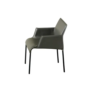 Modernus Nordic balno oda valgomojo kėdė namų šviesos prabanga minimalistinio minimalistinio patogus atlošo kėdės