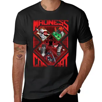 Naujas Madness kovoti su VISŲ 6 PAGRINDINIAI veikėjai MENO Marškinėliai hipis drabužius nauja redakcija marškinėliai mielas viršūnes tees treniruotės marškinėliai vyrams