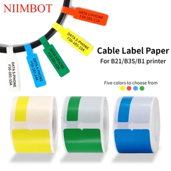 NiiMBOT Etiketės Popieriaus B21/B1/B203/B3S Spausdintuvas Terminis Lipdukas, nepralaidus Vandeniui Anti-Oil Plyšimui Atsparaus brūkšninių kodų Spausdinimo Popierius.