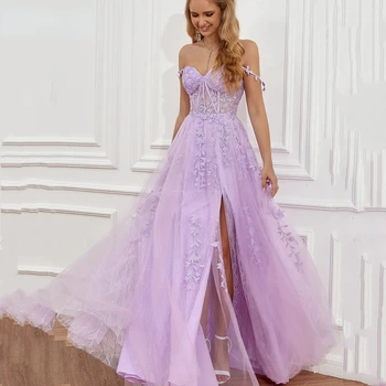 Promenadzie Suknelė Moterims moteriški Vakaro Suknelės 2023 Elegantiškas Chalatai Skraiste Oficialią Šalies Ilgio Prabanga Tinka Prašymą Vestuvių Proga