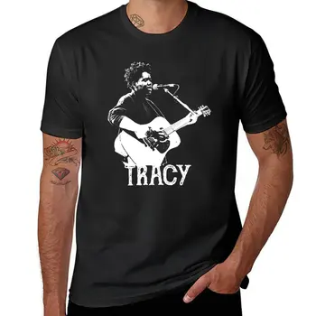 Tracy - Balta Trafaretas T-Shirt marškinėliai grafinis tees marškinėliai vyras sirgalių marškinėliai didelis ir aukštas, t marškinėliai vyrams