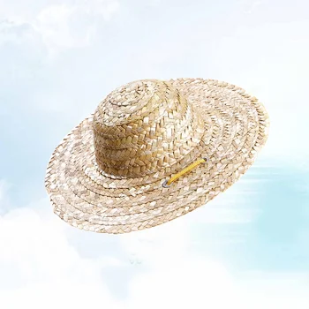 uodega skrybėlę Hat - Reguliuojamas Paplūdimio Skrybėlę Mažosios Beisbolo Kepurę Mažylis Saulės, Kepurę nuo Saulės Kibirą Bžūp Saulės Skrybėlės smulkiems naminiams gyvūnams ( Dydis )