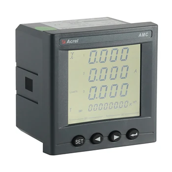 Voltmeter KINTAMOSIOS srovės Matuoklis 100V 400V 660V Įtampos LCD Ekranas Digital Voltmeter AMC96L-E4/KC Srovės Įvesties AC1A AC 5A