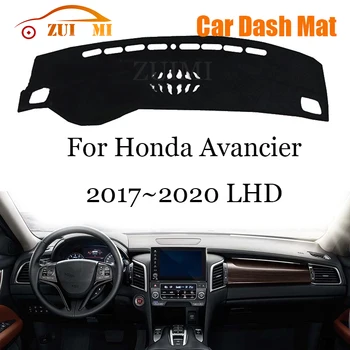 ZUIMI prietaisų Skydelio Dangtelį Brūkšnys Kilimėlis Dashmat Honda Avancier 2017~2020 LHD RHD galiniu langu Padengti Trinkelėmis Saulės Pavėsyje